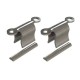 Clip van RVS INOX (LV-IN) met occlusale retentie incl. spacers 3,50 mm (CL-694-3IN)