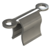 Clip van RVS INOX (LV-IN) met occlusale retentie incl. spacers 3,50 mm (CL-694-3IN)